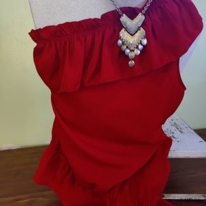 One shoulder Limited blouse